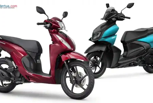 Honda Vision 110 vs Yamaha RayZR