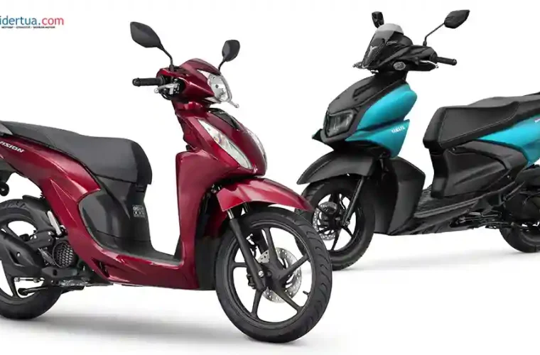 Honda Vision 110 vs Yamaha RayZR