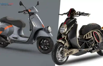 Italjet Dragster 400 vs Vespa GTV 310