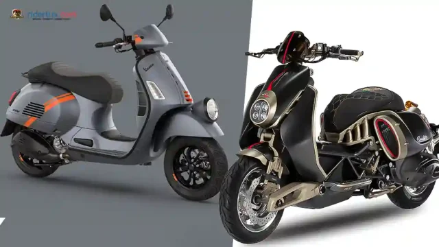 Italjet Dragster 400 vs Vespa GTV 310 Italjet Dragster 400 vs Vespa GTV 310