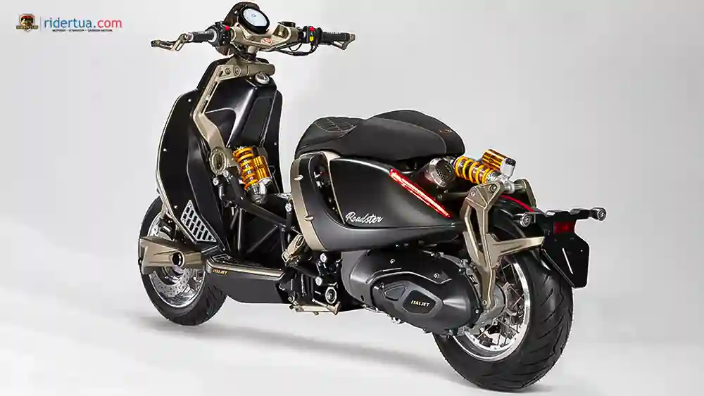 Italjet, Roadster 400, Founders Edition, Italjet Roadster 400, Italjet Roadster 400 Founders Edition, edisi spesial