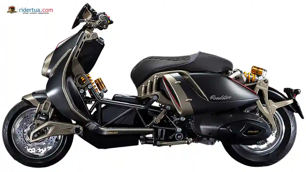 Italjet, Roadster 400, Founders Edition, Italjet Roadster 400, Italjet Roadster 400 Founders Edition, edisi spesial