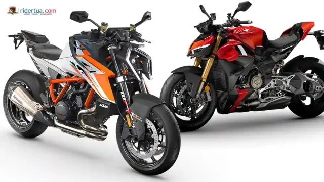 KTM 1390 Super Duke RR vs Ducati Streetfighter V4 S