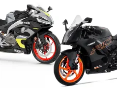 KTM RC 450 vs Aprilia RS 457