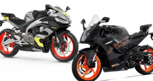 KTM RC 450 vs Aprilia RS 457