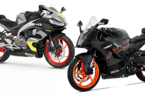 KTM RC 450 vs Aprilia RS 457