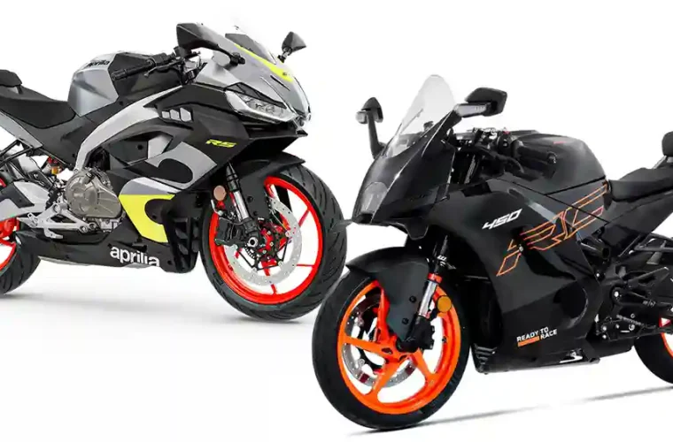 KTM RC 450 vs Aprilia RS 457