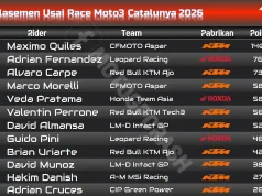 Klasemen Usai Race Moto3 Catalunya 2026