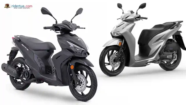 Kymco Micare 125 vs Honda SH125i