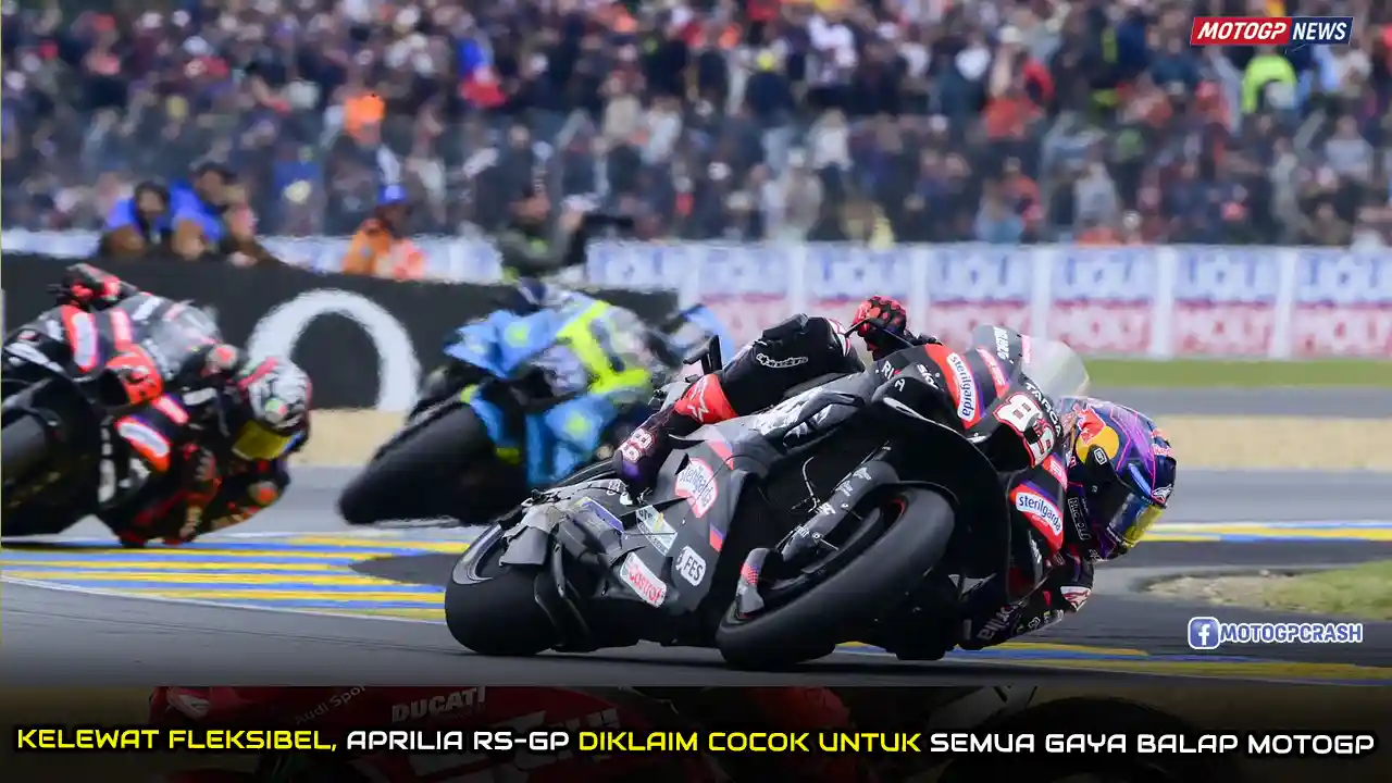 Lorenzo Savadori: Kelewat Fleksibel, Aprilia RS-GP Diklaim Cocok untuk Semua Gaya Balap MotoGP 5 Lorenzo Savadori-Kelewat Fleksibel, Aprilia RS-GP Diklaim Cocok untuk Semua Gaya Balap MotoGP