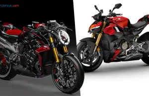 MV Agusta Brutale 1000 ABT vs Ducati Streetfighter V4 S: Hypernaked Eksotis Italia dengan Filosofi Berbeda MV Agusta Brutale 1000 ABT vs Ducati Streetfighter V4 S