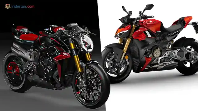 MV Agusta Brutale 1000 ABT vs Ducati Streetfighter V4 S