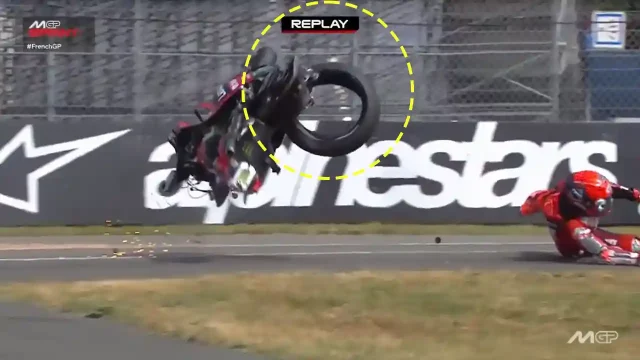 Marc Marquez - Crash Le Mans
