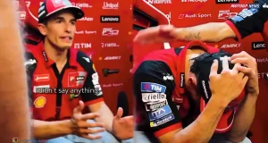 Marc Marquez Menangis Tersedu di Depan Staf