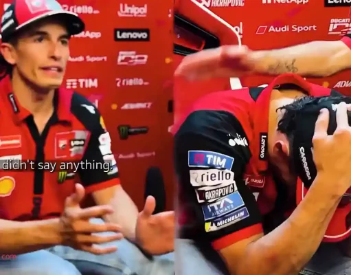 Marc Marquez Menangis Tersedu di Depan Staf: Selama Ini Aku Balapan Hanya dengan Satu Tangan! Marc Marquez Menangis Tersedu di Depan Staf