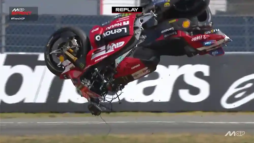 Marc Marquez Crash