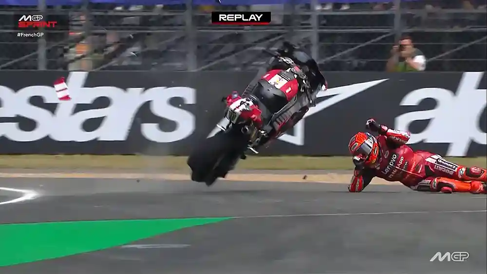 Marc Marquez Crash