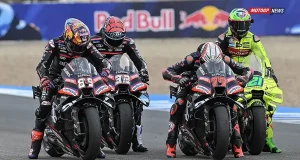 Marco Bezzecchi - Jorge Martin - Aprilia MotoGP
