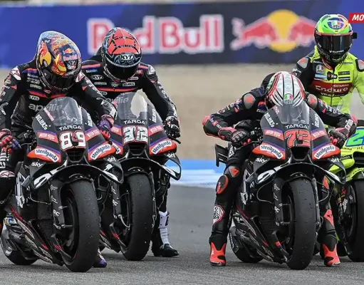 Marco Bezzecchi - Jorge Martin - Aprilia MotoGP