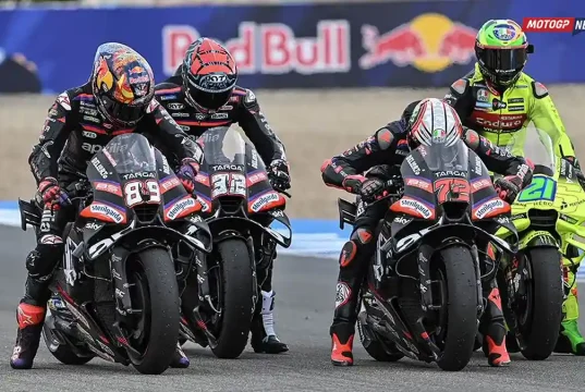 Marco Bezzecchi - Jorge Martin - Aprilia MotoGP