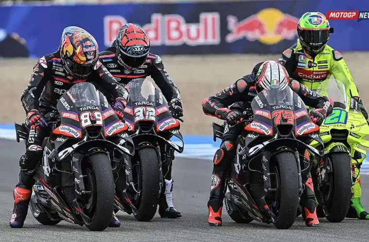 Marco Bezzecchi - Jorge Martin - Aprilia MotoGP