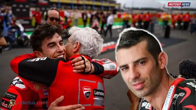 Marco Melandri - Marc Marquez - Gigi Dall'Igna