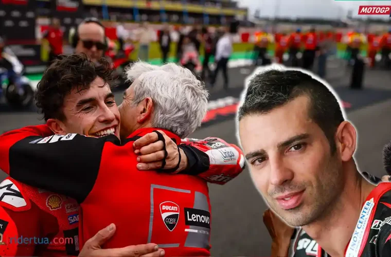 Marco Melandri - Marc Marquez - Gigi Dall'Igna