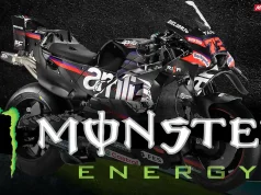 Resmi: Aprilia Disponsori Monster Energy Mulai MotoGP Italia di Mugello Monster Energy Aprilia MotoGP
