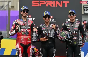 Pecco Bagnaia - Jorge Martin - Marco Bezzecchi - Prancis Sprint 2026