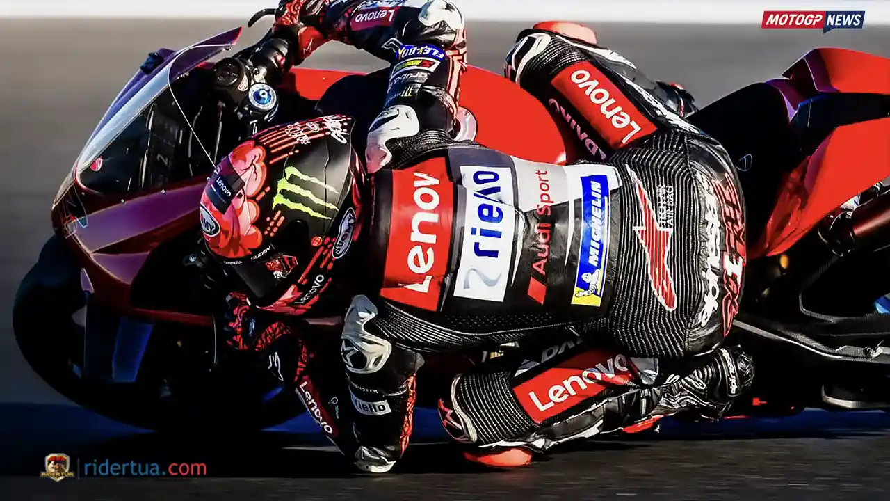 Katanya Pecco Bagnaia Cedera? Kok Malah Cetak Lap Terbaik Saat Latihan Bareng Valentino Rossi di Misano 2 Pecco Bagnaia Latihan Superbike Panigale V4 Misano 2026