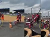 Pecco Bagnaia Marah Besar Tendang Apa Saja Usai Crash di Le Mans
