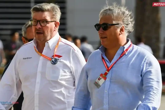 Ross Brawn - Paolo Campinoti - Pramac Racing