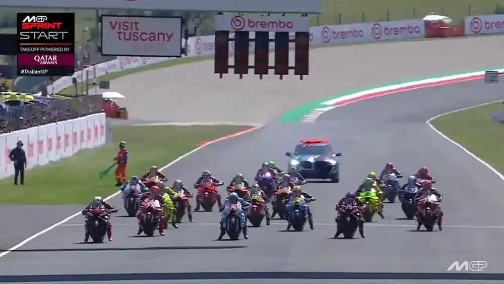 Start Sprint MotoGP Italia 2026