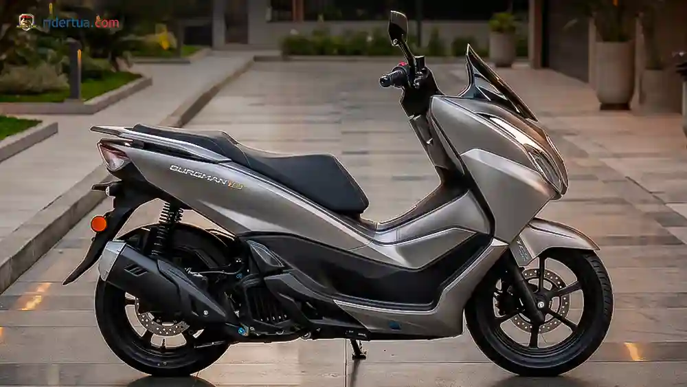 Suzuki, Burgman 150, Suzuki Burgman 150, Suzuki Burgman, motor matik, skutik bongsor, motor baru