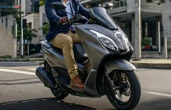 Akhirnya Suzuki Burgman 150 2026 Rilis! Tampilannya Futuristis Bagasi Luas