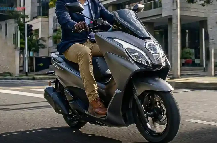Akhirnya Suzuki Burgman 150 2026 Rilis! Tampilannya Futuristis Bagasi Luas