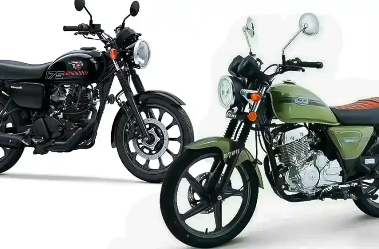 Suzuki Cool Biao 150 vs Kawasaki W175 Street