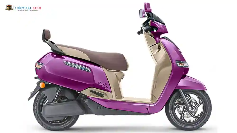 Skuter Listrik TVS iQube S 2026 Tampilan Makin Lucu Berkat Tambahan Warna Ungu! 3 TVS, iQube, TVS iQube S, TVS iQube, motor listrik, warna baru