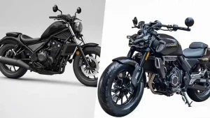 Voge CU530 vs Honda Rebel 500: Cruiser Modern dengan Karakter Berbeda 1 Voge CU530 vs Honda Rebel 500