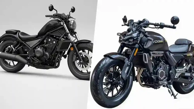 Voge CU530 vs Honda Rebel 500 Voge CU530 vs Honda Rebel 500