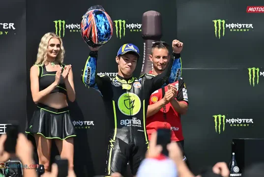 Ai Ogura Podium-2 MotoGP Ceko 2026