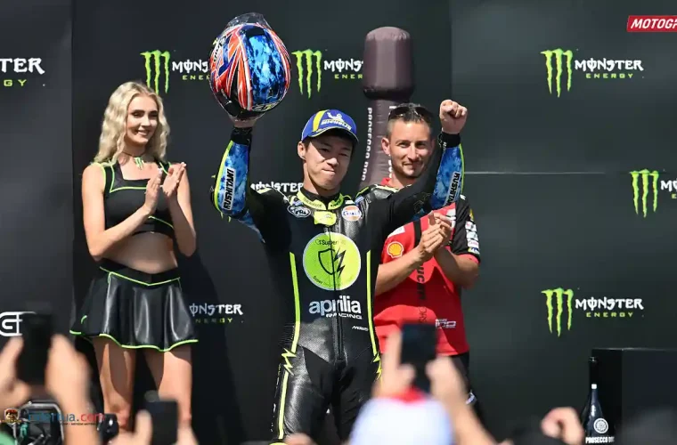 Ai Ogura Podium-2 MotoGP Ceko 2026