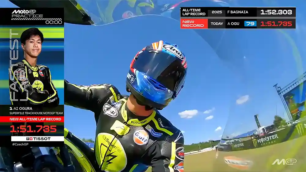 Ai Ogura - New All Lap Time Record Brno 2026