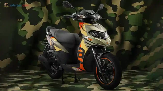 Aprilia SR 175 & 125 Tribute Edition Punya Motif Loreng Terinspirasi dari Dunia Militer