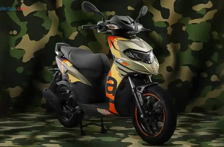Aprilia SR 175 & 125 Tribute Edition Punya Motif Loreng Terinspirasi dari Dunia Militer