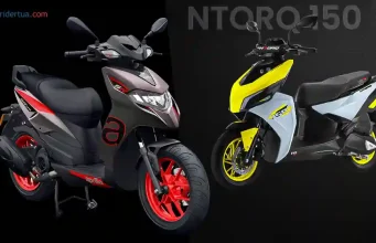 Aprilia SR 175 vs TVS Ntorq 150: Skutik Sport Italia Lawan Skutik Sport Teknologi Tinggi Aprilia SR 175 vs TVS Ntorq 150