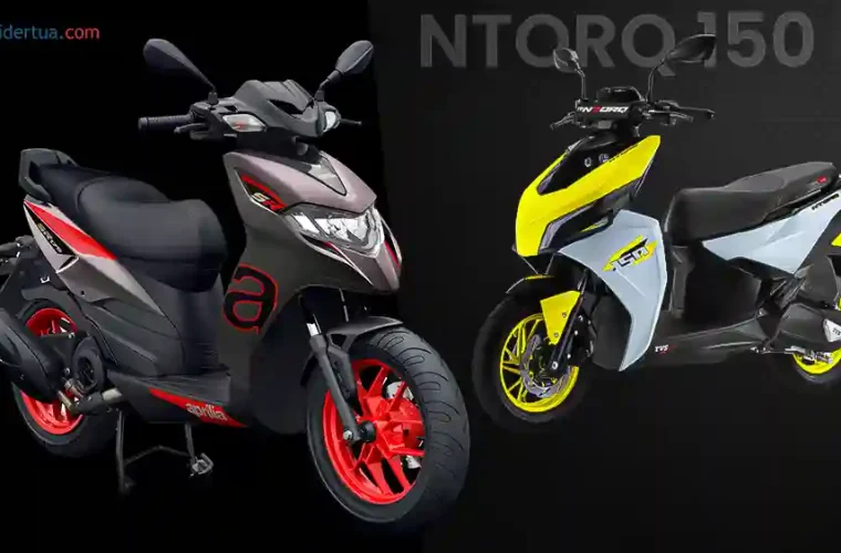 Aprilia SR 175 vs TVS Ntorq 150