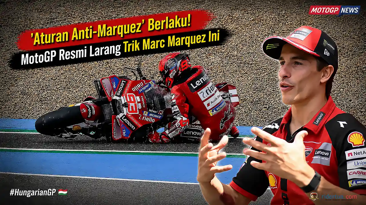 'Aturan Anti-Marquez' Berlaku, MotoGP Resmi Larang Trik Marc Marquez Ini