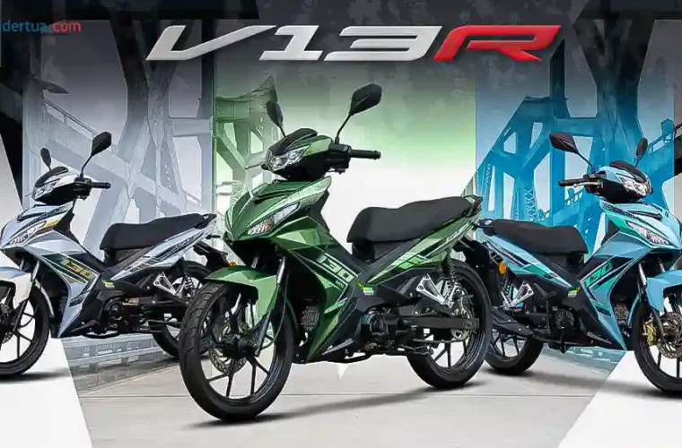 Motor Bebek Sport Rp 23 Jutaan Aja?! Aveta V13R 2026 Resmi Hadir Tampil Sporty