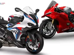 BMW M 1000 RR vs Ducati Panigale V4 R